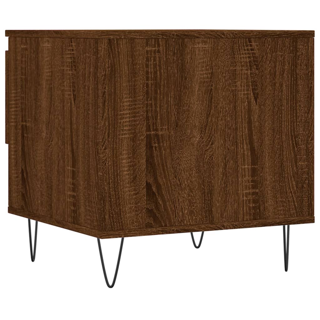 Couchtisch Braun Eichen-Optik 50x46x50 cm Holzwerkstoff