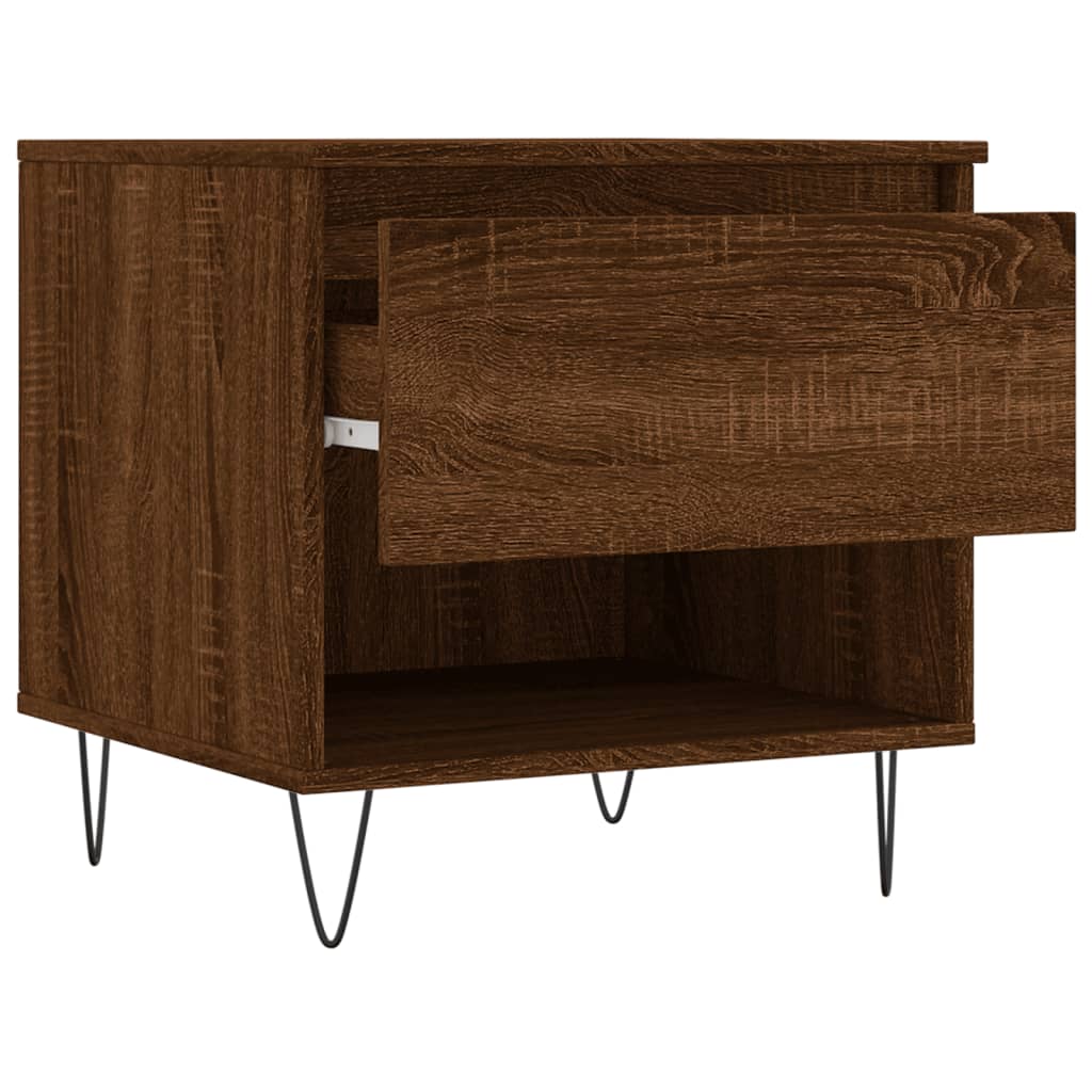 Couchtische 2 Stk. Braun Eichen-Optik 50x46x50 cm Holzwerkstoff