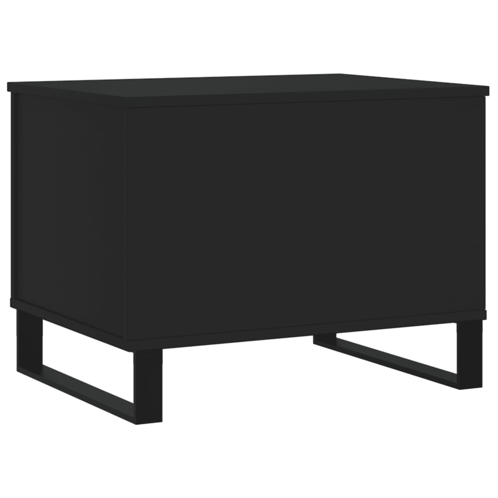 Couchtisch Schwarz 60x44,5x45 cm Holzwerkstoff