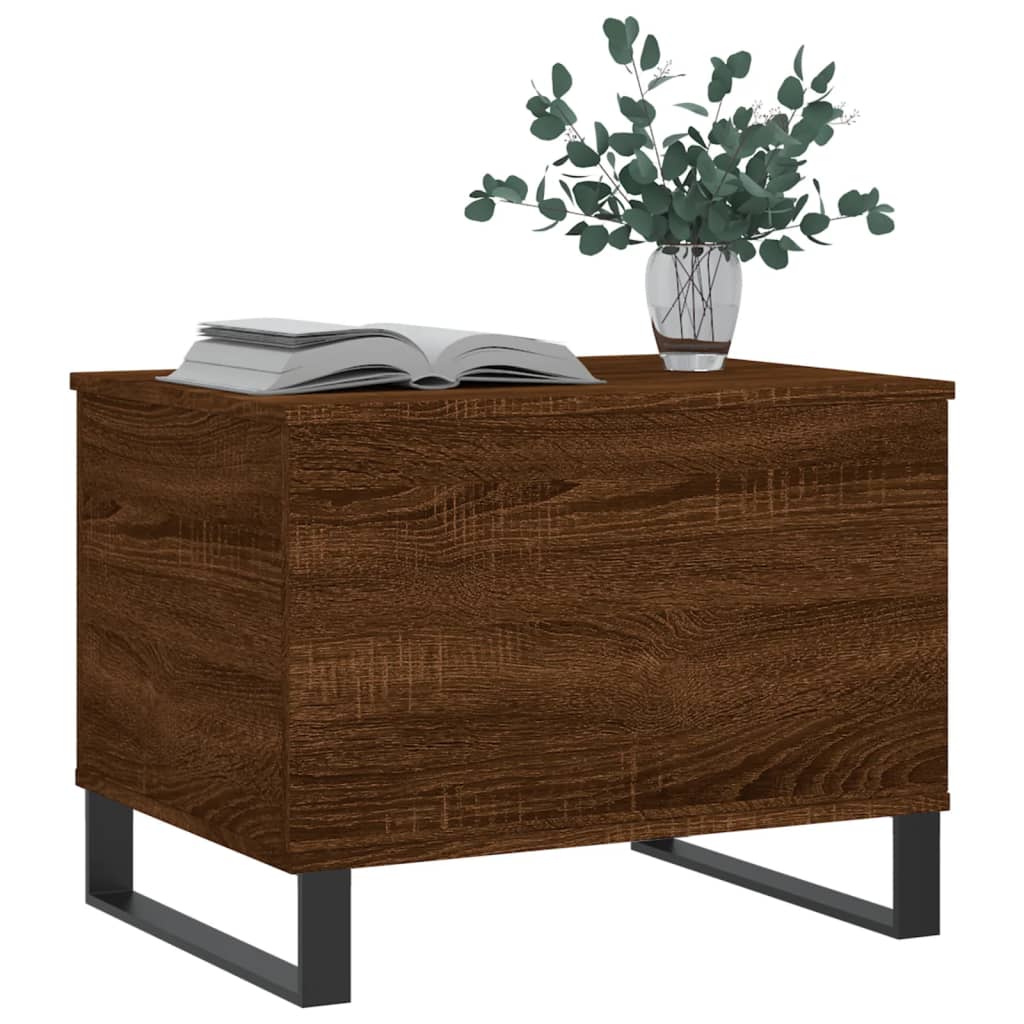 Couchtisch Braun Eichen-Optik 60x44,5x45 cm Holzwerkstoff