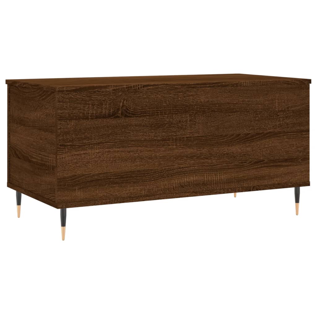 Couchtisch Braun Eichen-Optik 90x44,5x45 cm Holzwerkstoff