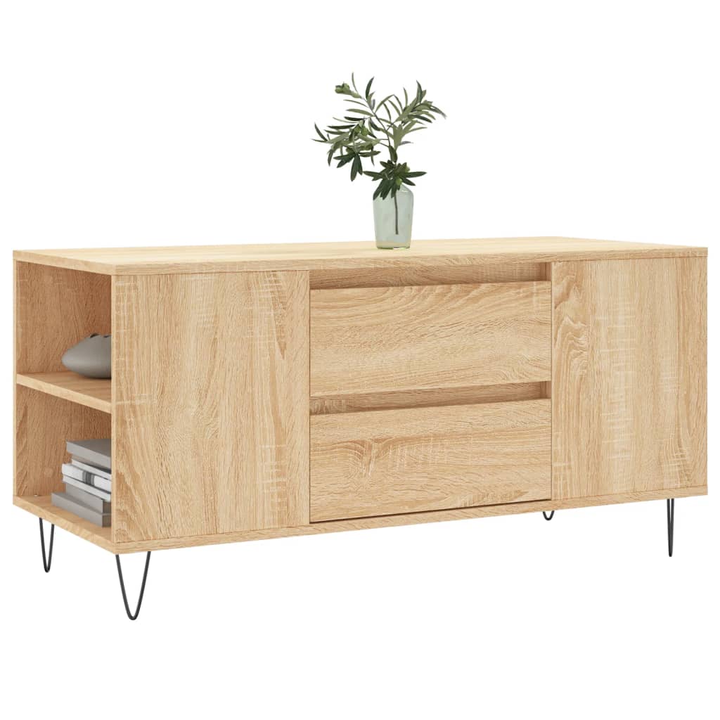 Couchtisch Sonoma-Eiche 102x44,5x50 cm Holzwerkstoff