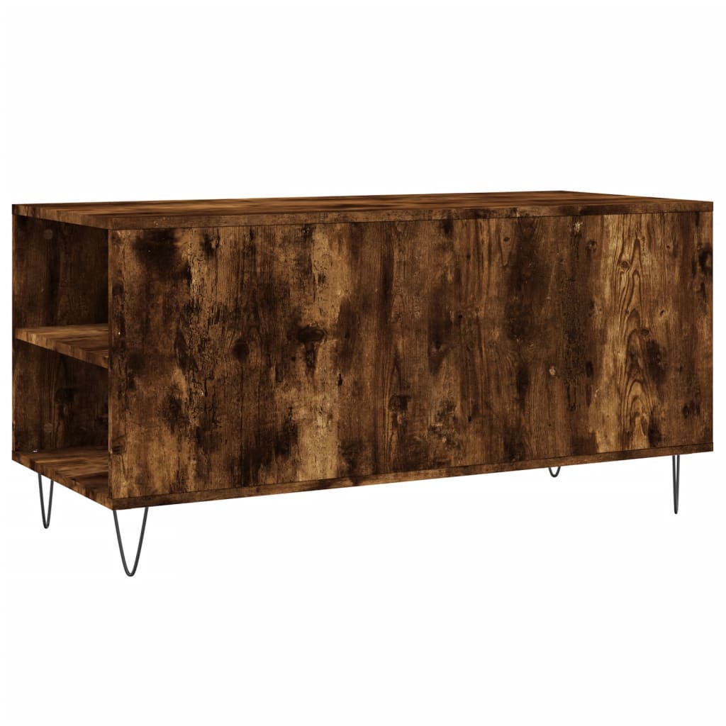 Couchtisch Räuchereiche 102x44,5x50 cm Holzwerkstoff