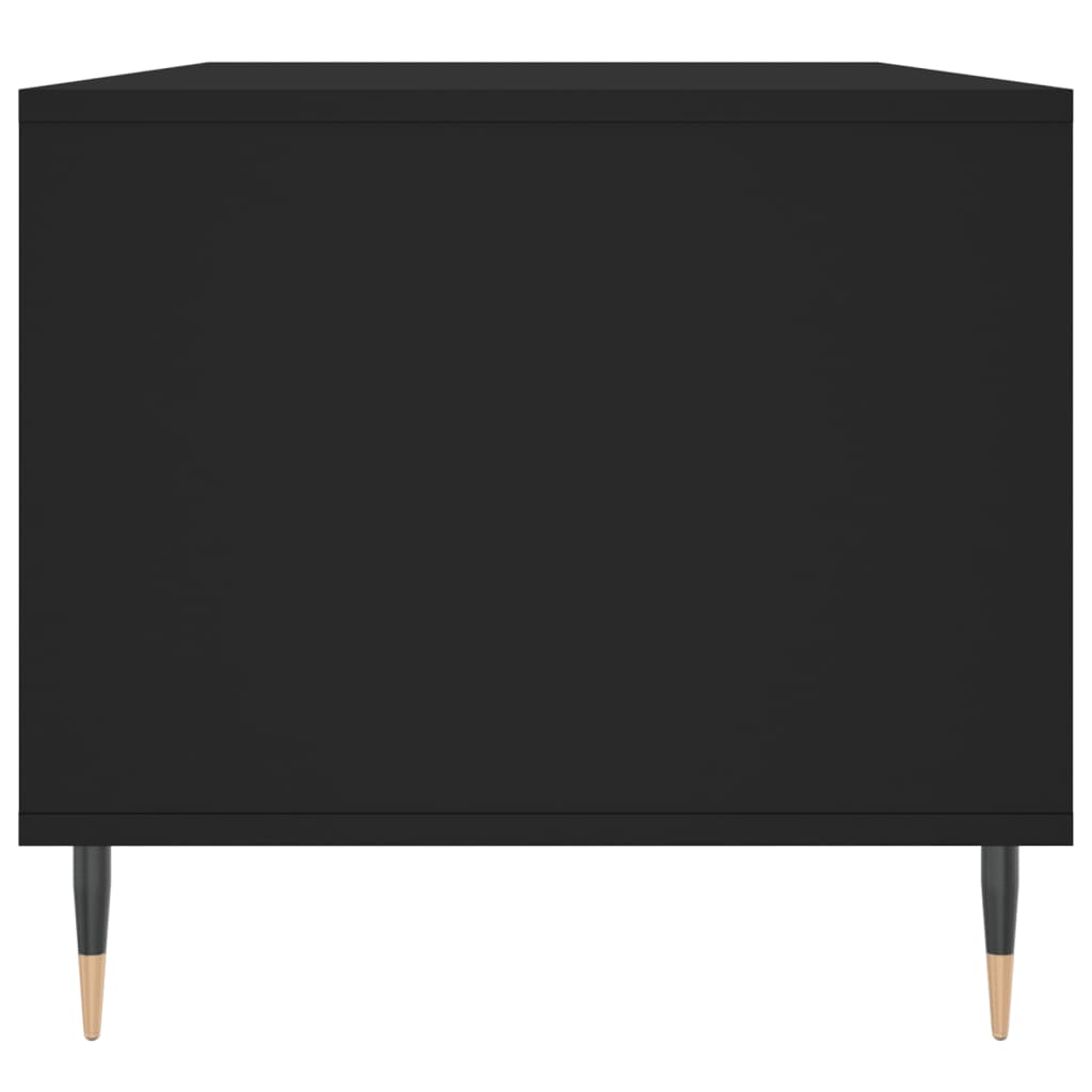 Couchtisch Schwarz 90x49x45 cm Holzwerkstoff