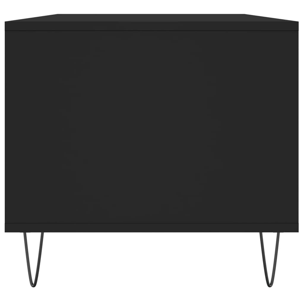 Couchtisch Schwarz 90x49x45 cm Holzwerkstoff