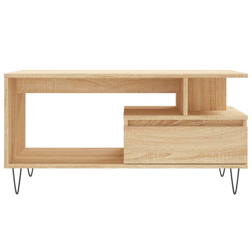 Couchtisch Sonoma-Eiche 90x49x45 cm Holzwerkstoff