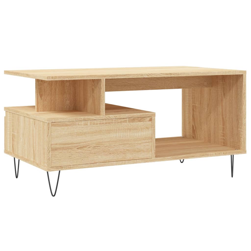 Couchtisch Sonoma-Eiche 90x49x45 cm Holzwerkstoff