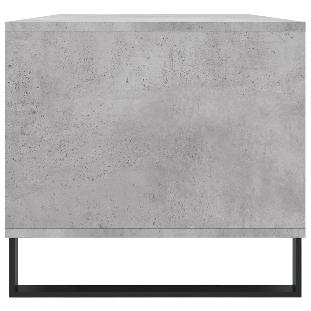 Couchtisch Betongrau 90x49x45 cm Holzwerkstoff