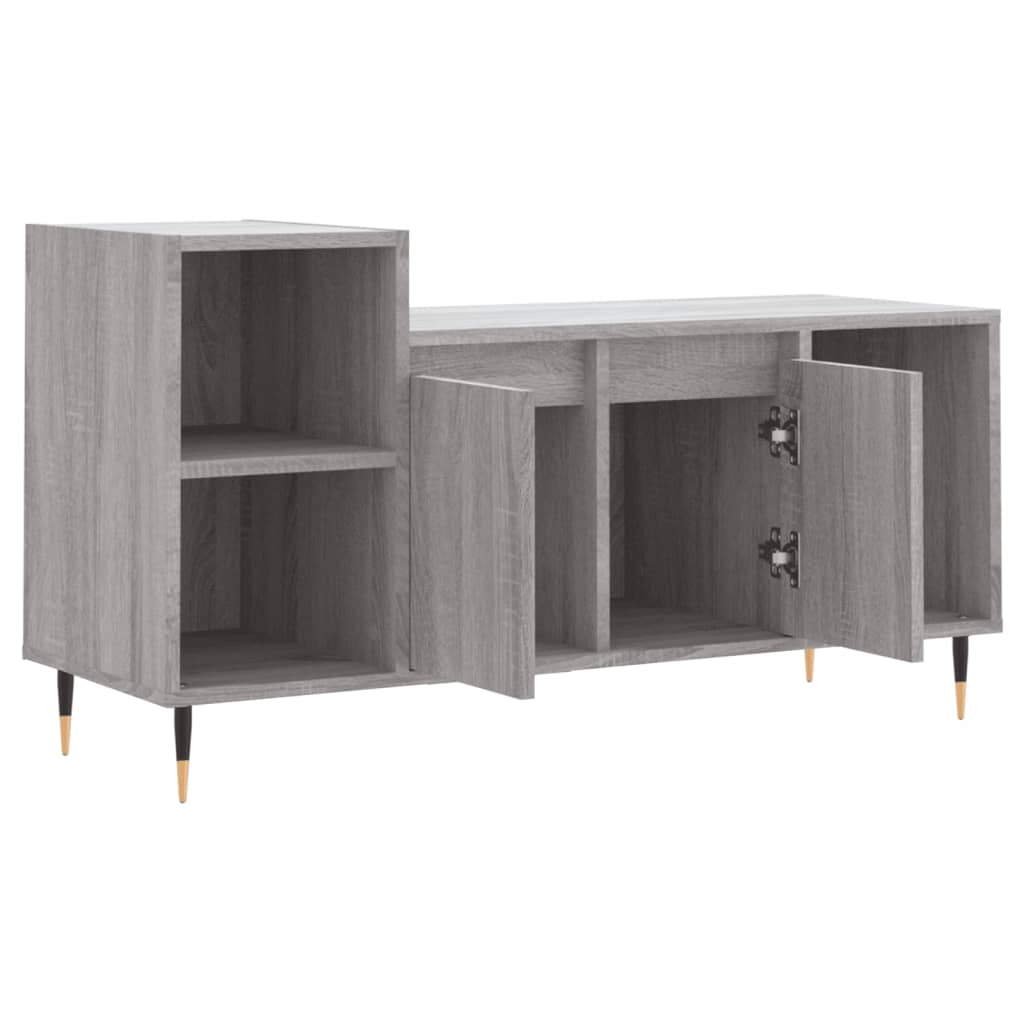 TV-Schrank Grau Sonoma 100x35x55 cm Holzwerkstoff