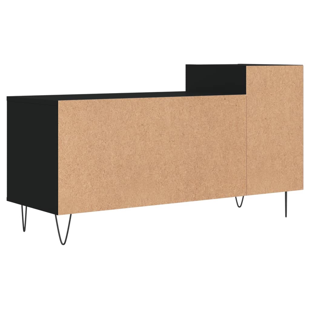 TV-Schrank Schwarz 100x35x55 cm Holzwerkstoff