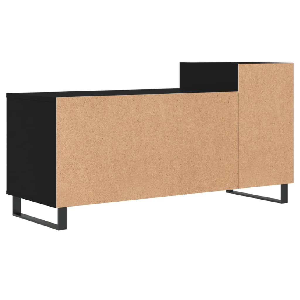 TV-Schrank Schwarz 100x35x55 cm Holzwerkstoff