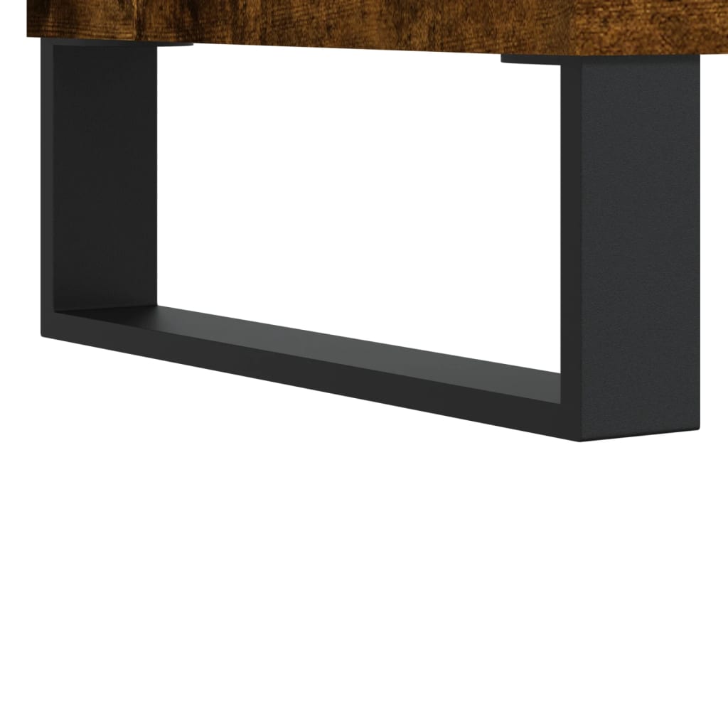 TV-Schrank Räuchereiche 100x35x55 cm Holzwerkstoff