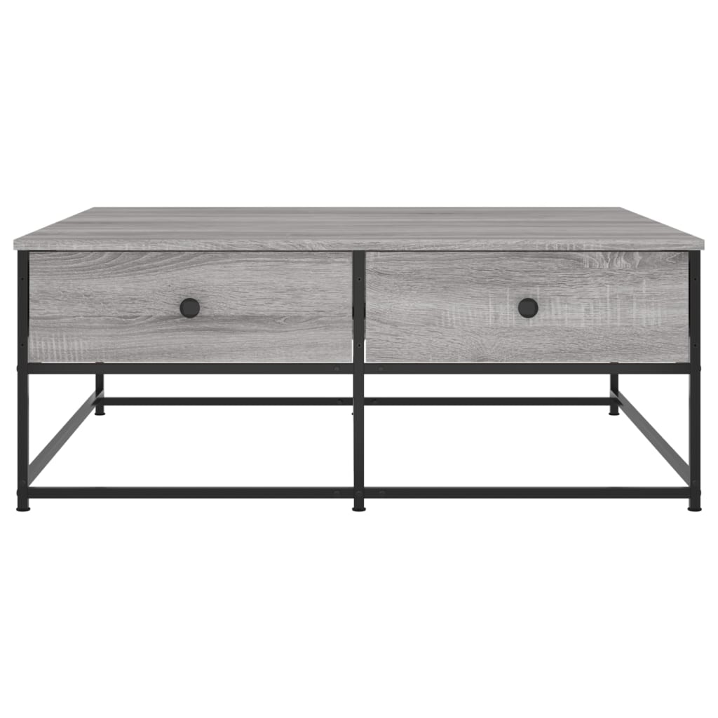 Couchtisch Grau Sonoma 100x99x40 cm Holzwerkstoff