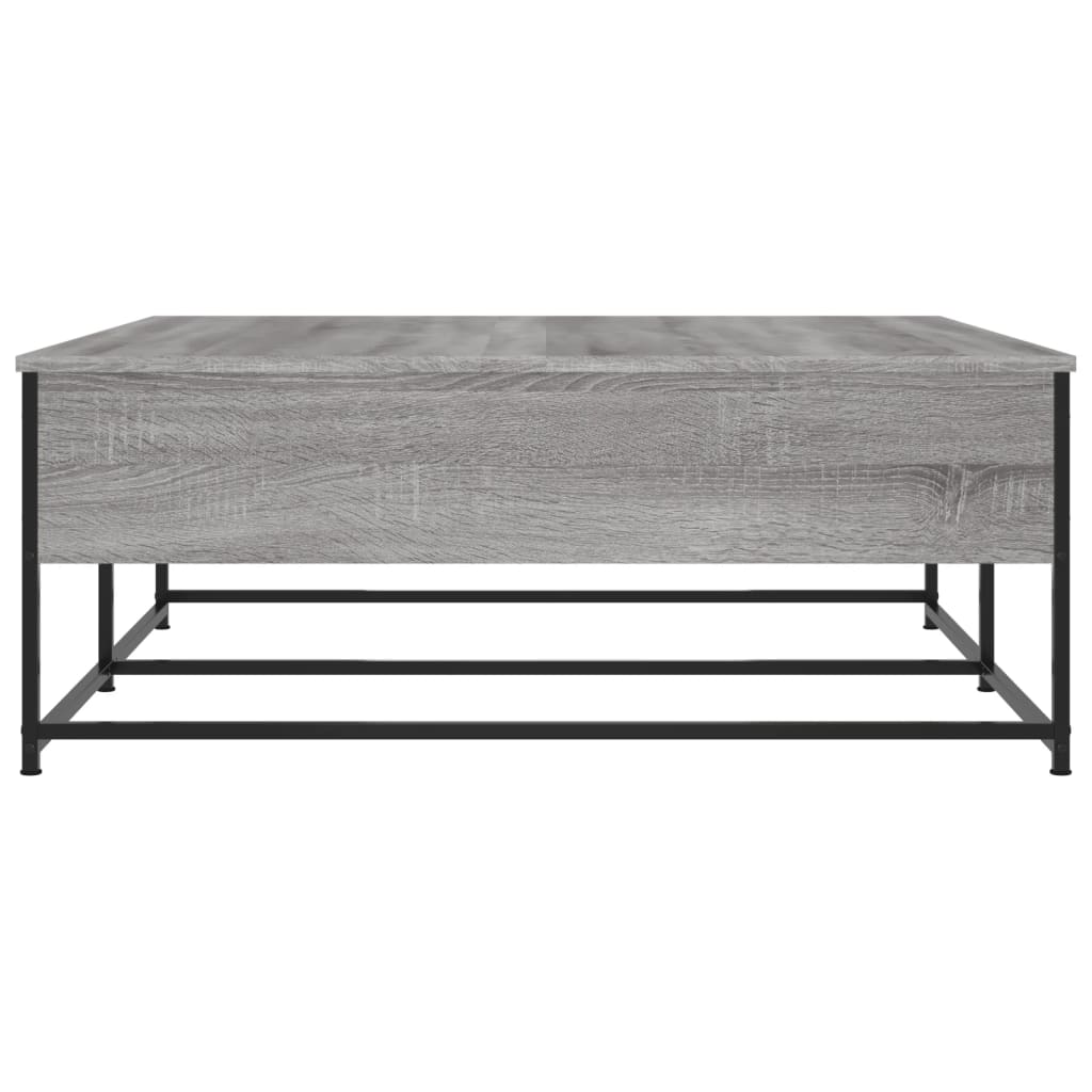 Couchtisch Grau Sonoma 100x99x40 cm Holzwerkstoff