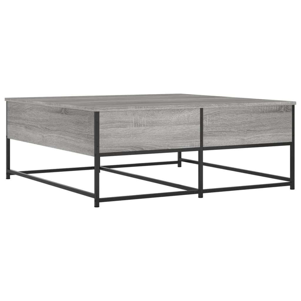 Couchtisch Grau Sonoma 100x99x40 cm Holzwerkstoff