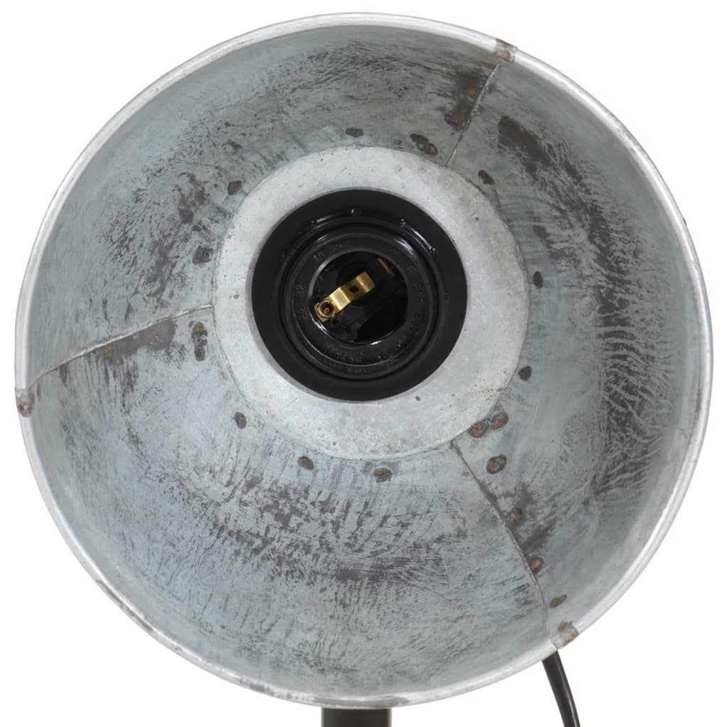 Schreibtischlampe 25 W Vintage-Silber 18x18x60 cm E27