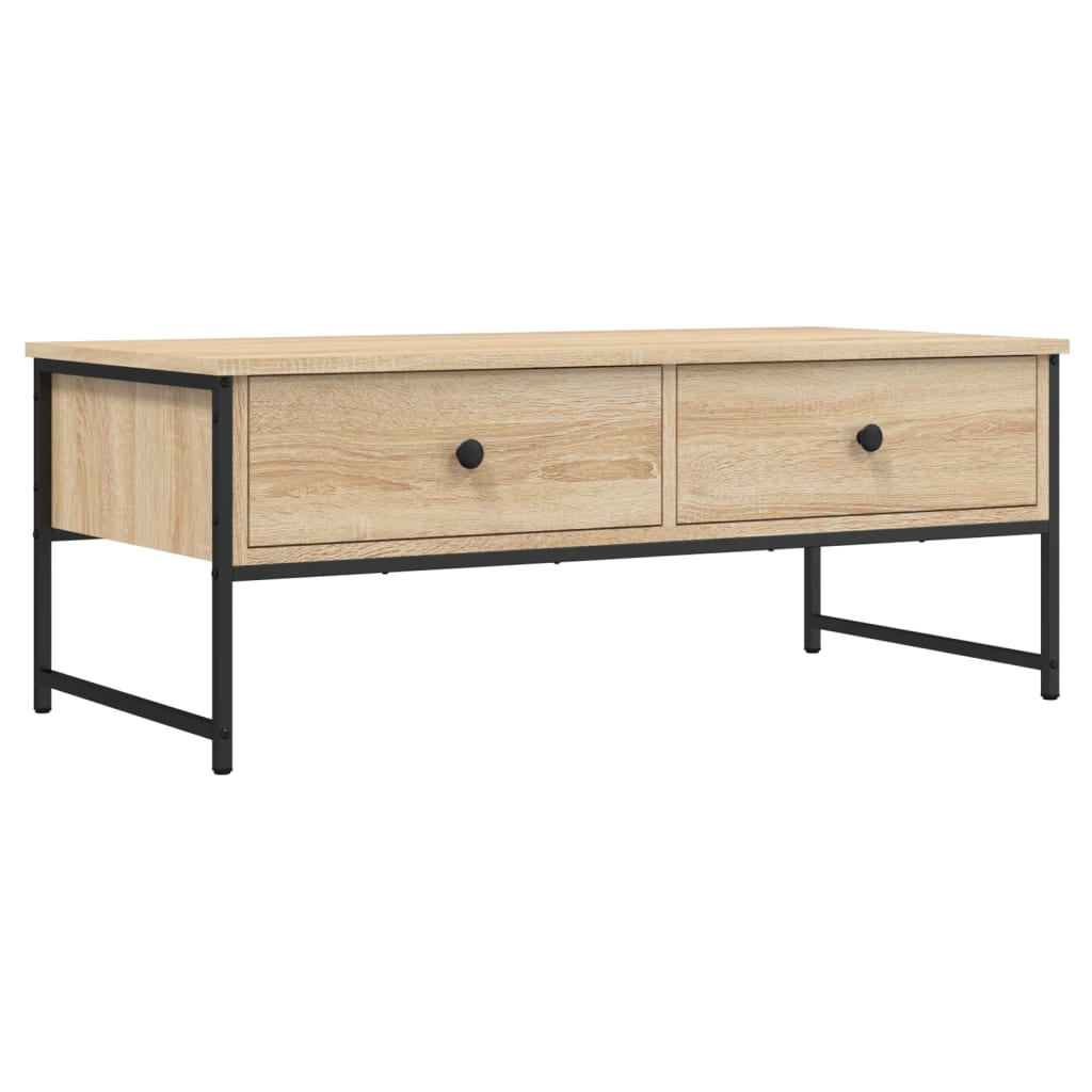 Couchtisch Sonoma-Eiche 101x49x39,5 cm Holzwerkstoff