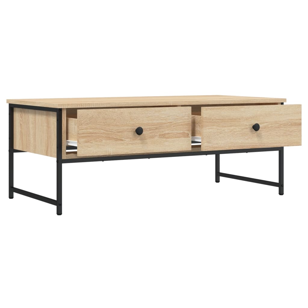 Couchtisch Sonoma-Eiche 101x49x39,5 cm Holzwerkstoff