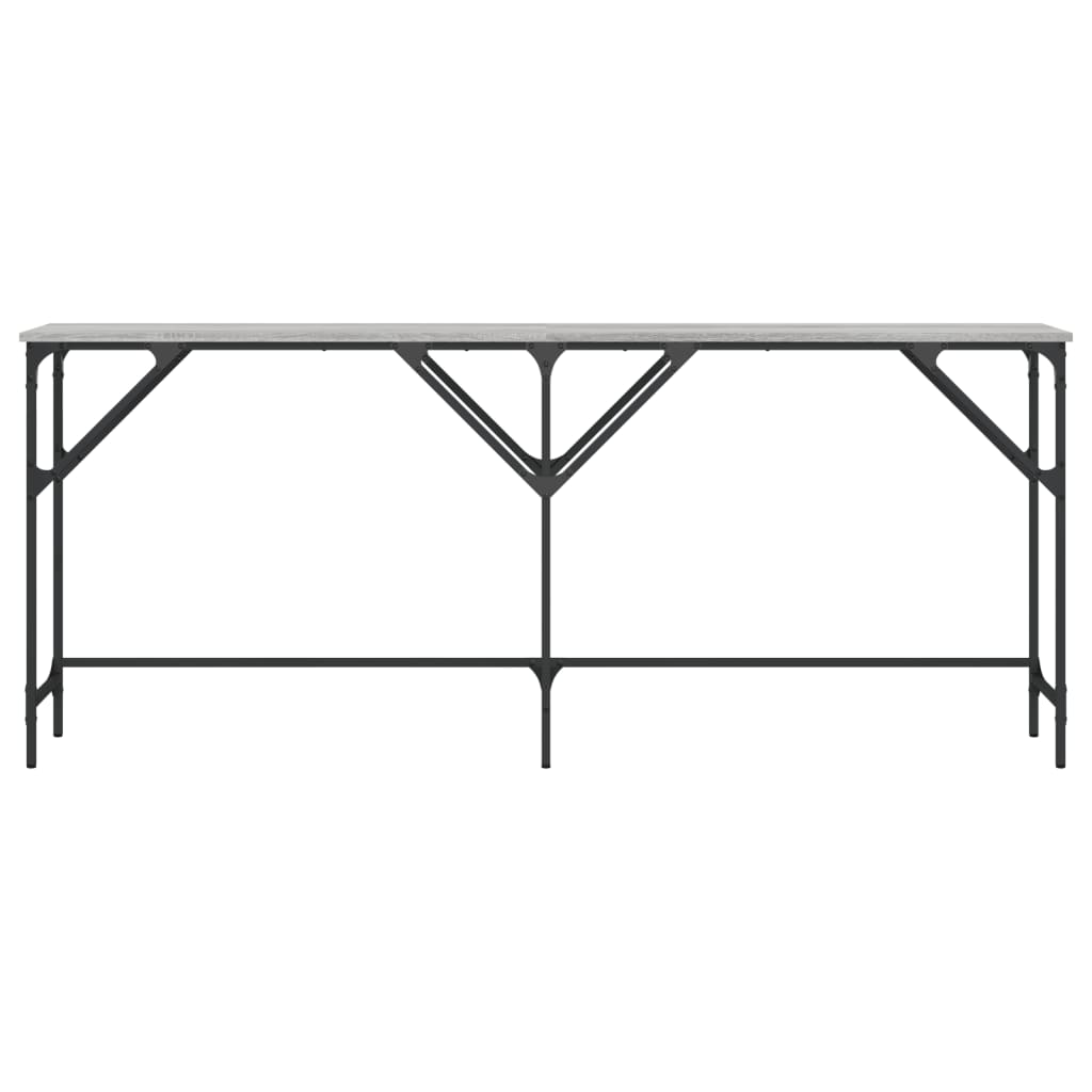 Konsolentisch Grau Sonoma 180x29x75 cm Holzwerkstoff