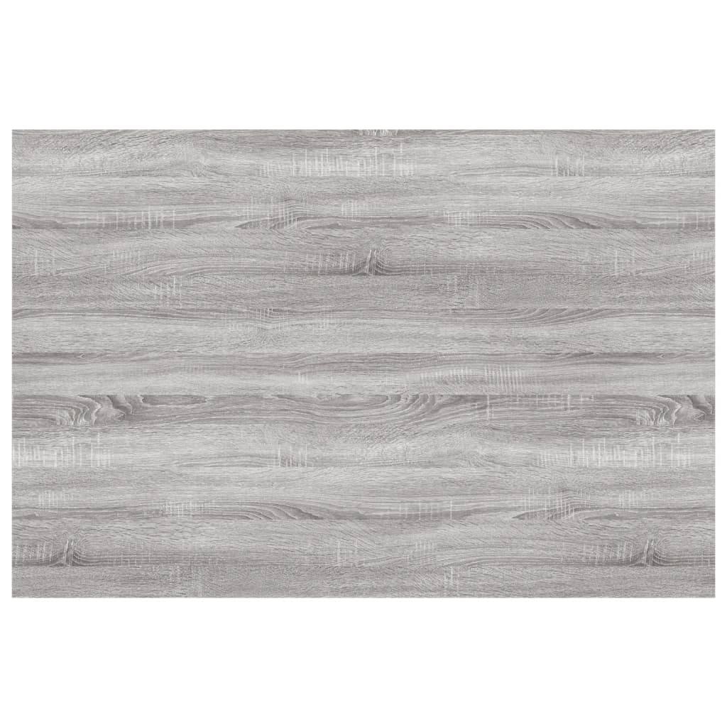 Wandregale 4 Stk. Grau Sonoma 60x40x1,5 cm Holzwerkstoff