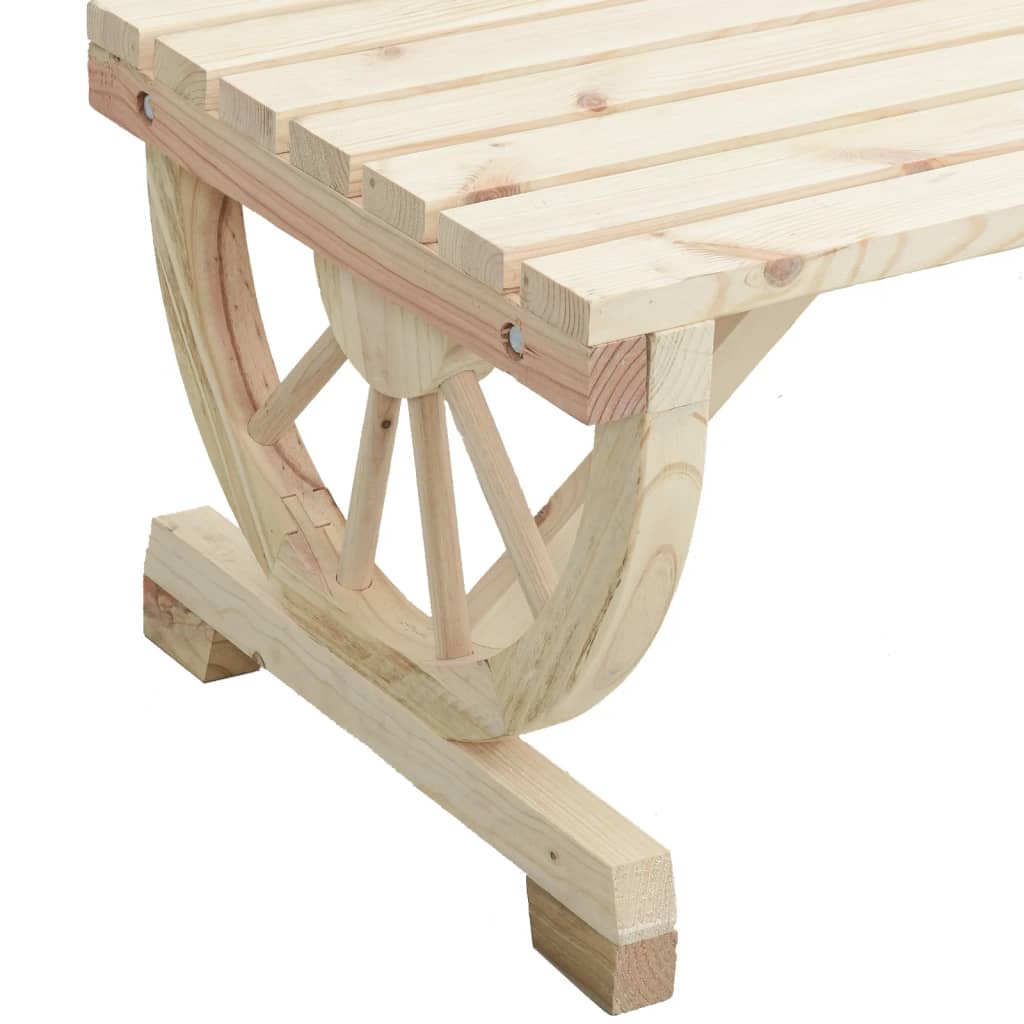 Garten-Couchtisch 90x50x40 cm Massivholz Tanne