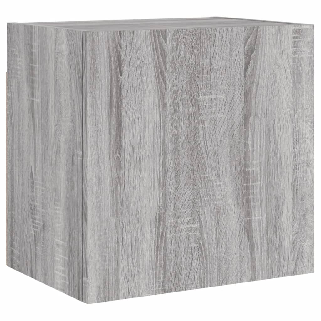 TV-Wandschränke 2 Stk. Grau Sonoma 40,5x30x40 cmm Holzwerkstoff