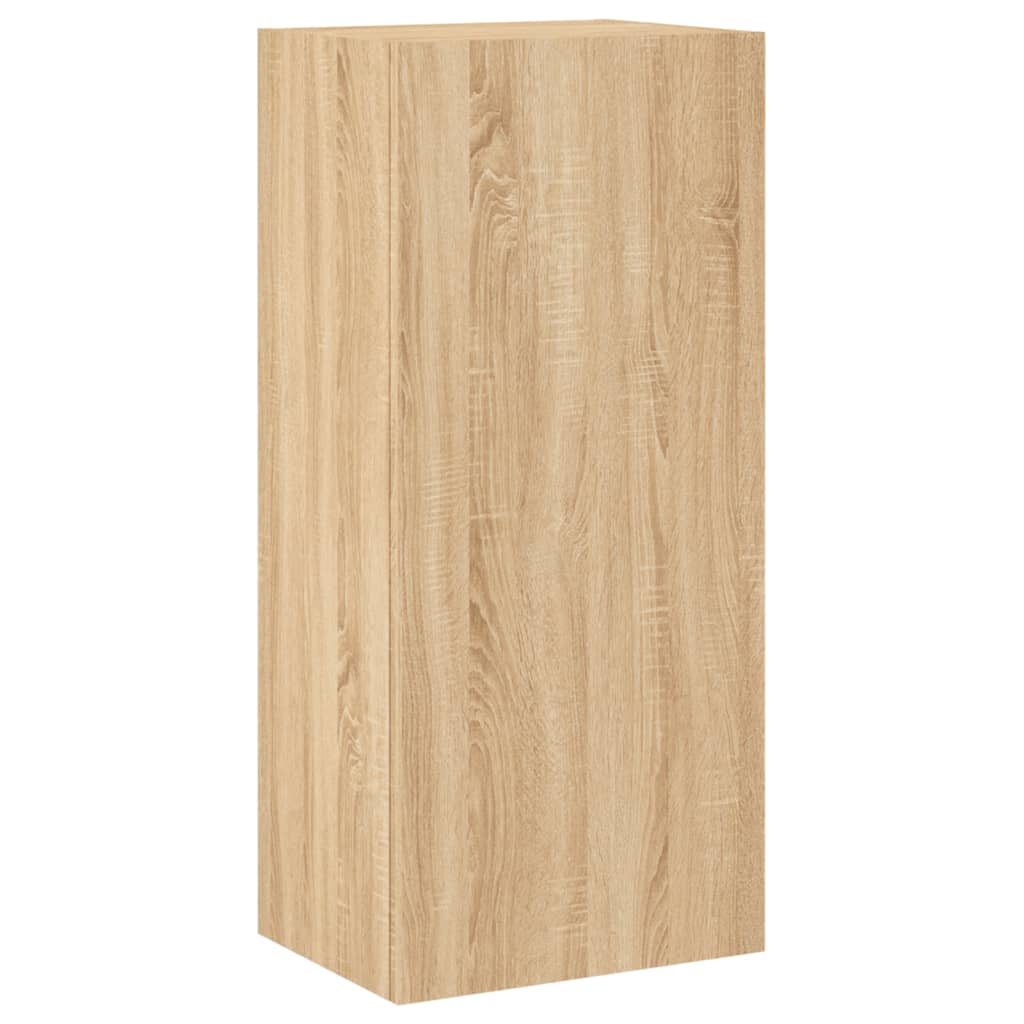 TV-Wandschrank Sonoma-Eiche 40,5x30x90 cm Holzwerkstoff