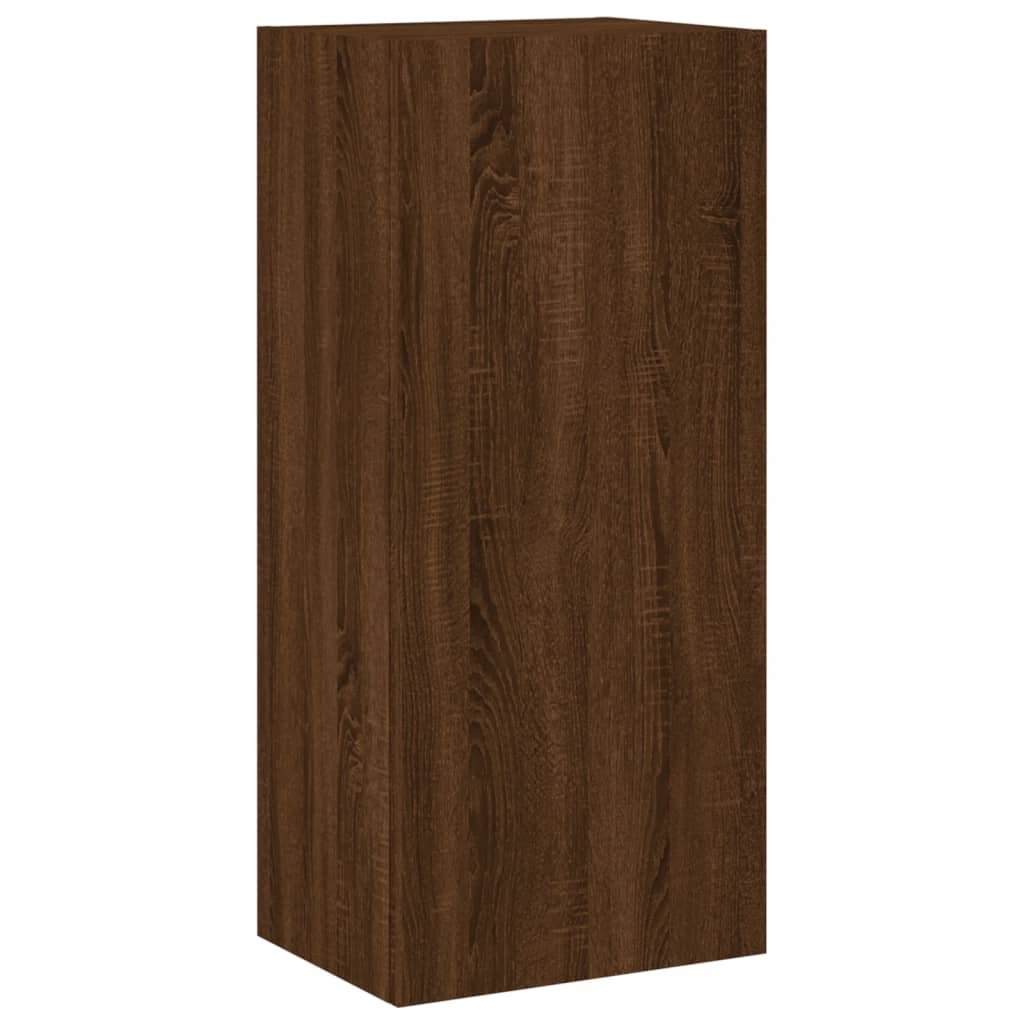 TV-Wandschrank Braun Eiche-Optik 40,5x30x90 cm Holzwerkstoff