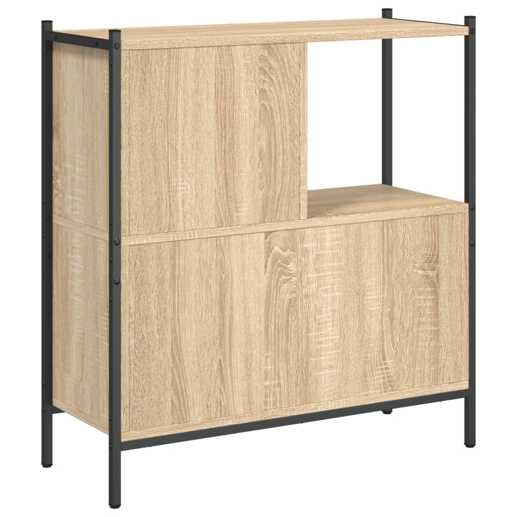 Bücherregal Sonoma-Eiche 72x28x77,5 cm Holzwerkstoff