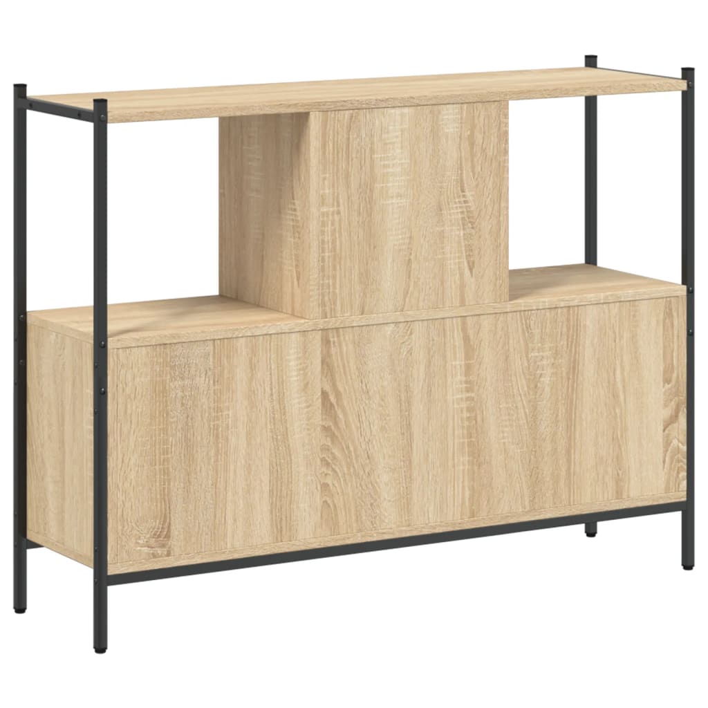 Bücherregal Sonoma-Eiche 102x28x77,5 cm Holzwerkstoff