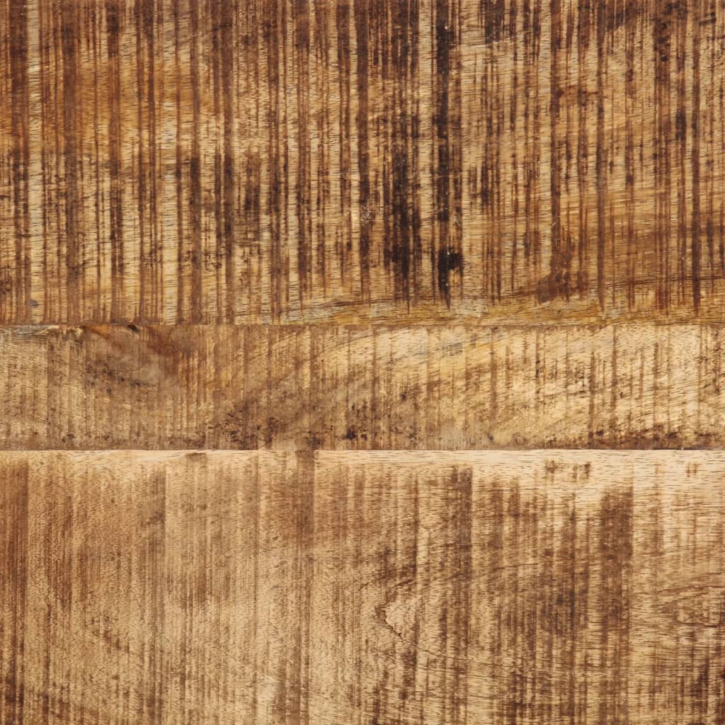 Konsolentisch 100x35x70 cm Raues Massivholz Mango