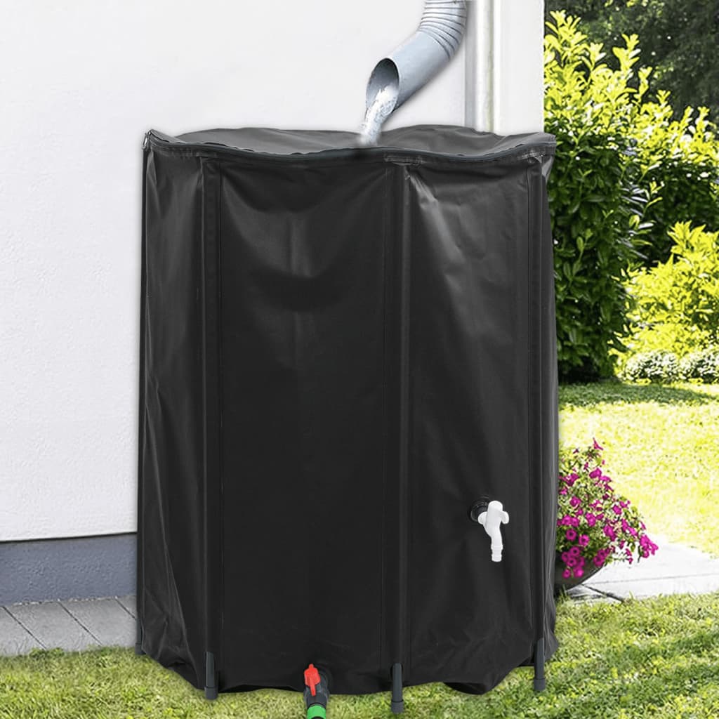 Wassertank mit Wasserhahn Faltbar 750 L PVC