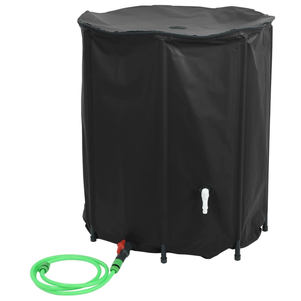 Wassertank mit Wasserhahn Faltbar 1250 L PVC