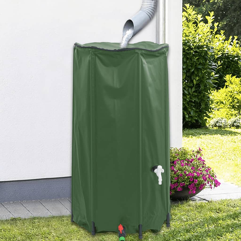 Wassertank mit Wasserhahn Faltbar 100 L PVC