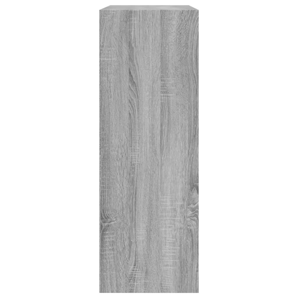 Schuhschrank Grau Sonoma 80x34x96,5 cm Holzwerkstoff