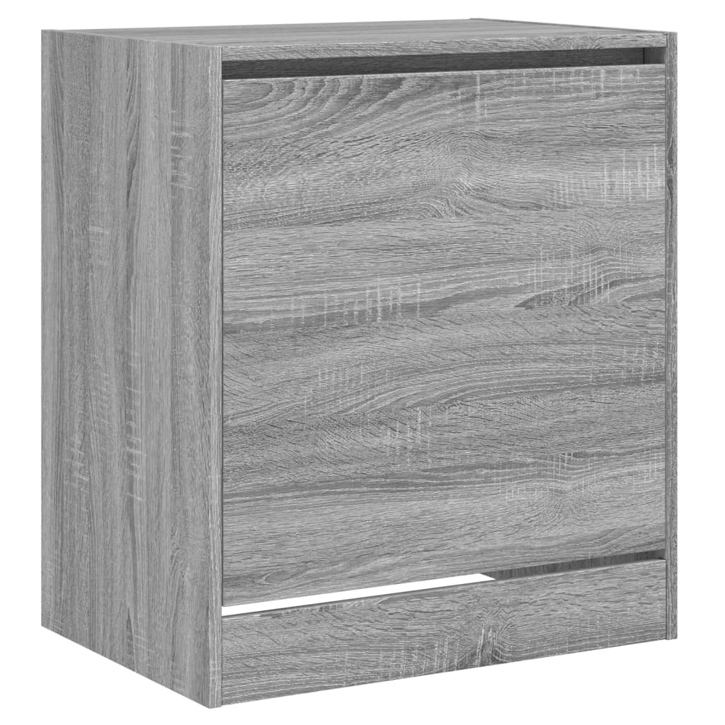 Schuhschrank Grau Sonoma 60x42x69 cm Holzwerkstoff