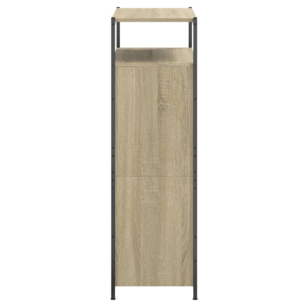 Schuhschrank Sonoma-Eiche 75x34x112 cm Holzwerkstoff