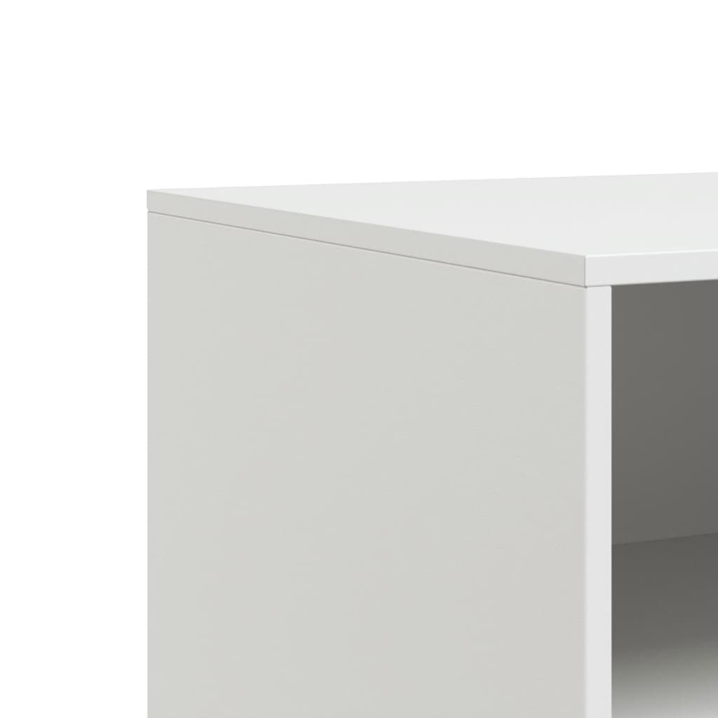 TV-Schrank Weiß 67x39x44 cm Stahl