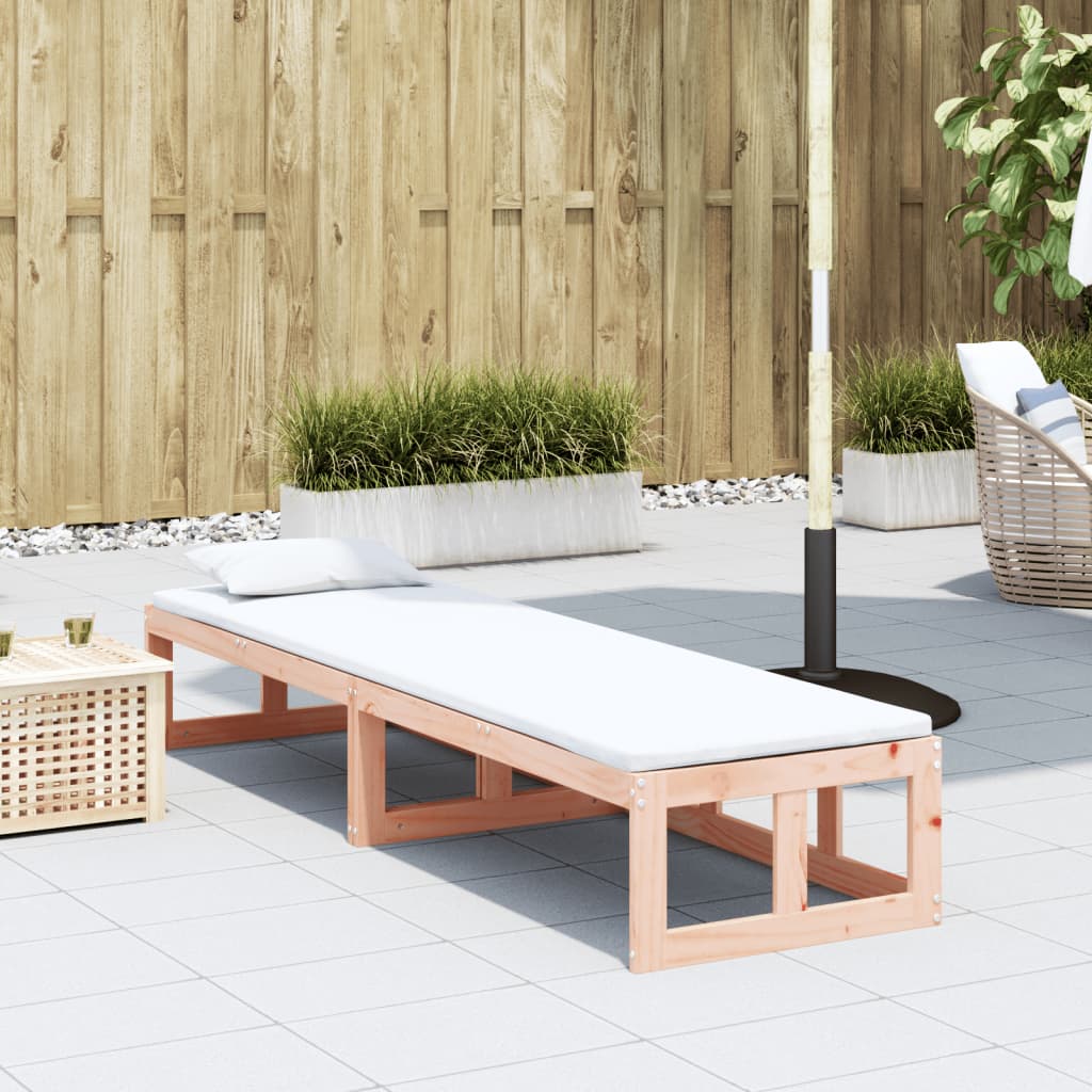 2-in-1 Gartensofa Verlängerbar Massivholz Douglasie