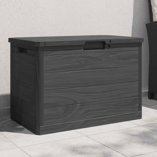 Outdoor-Kissenbox Anthrazit 77,5x44,5x53 cm Polypropylen