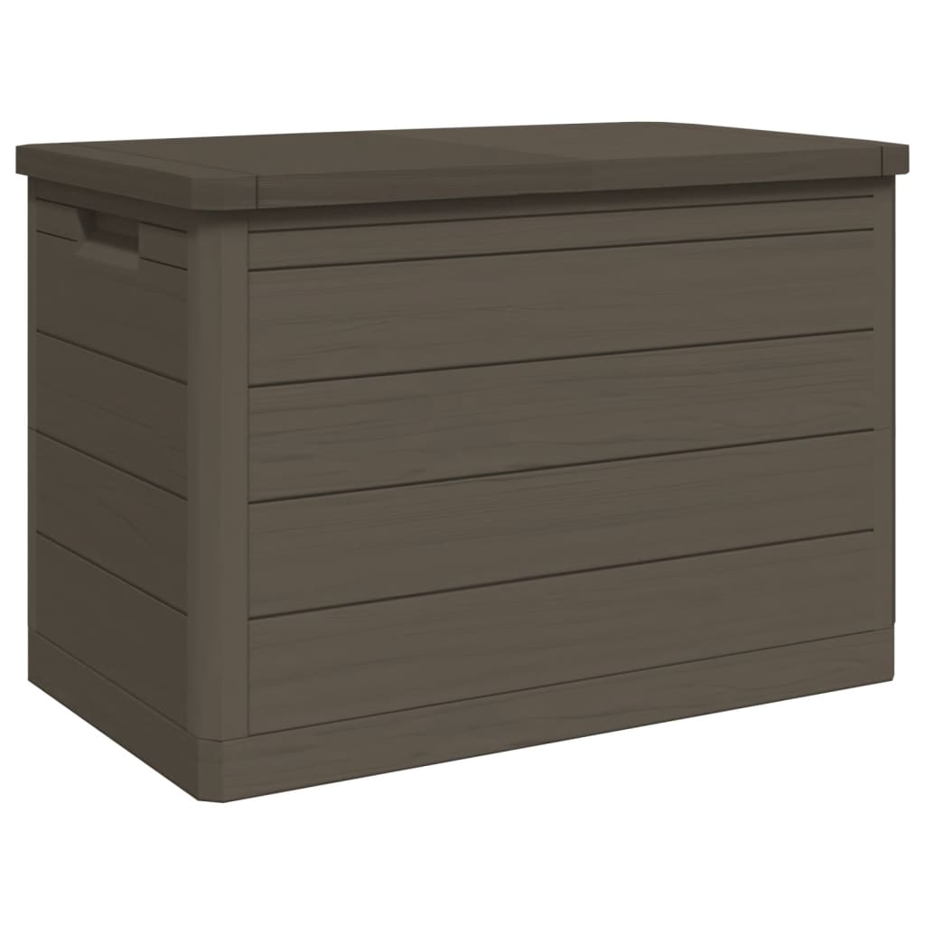 Outdoor-Kissenbox Braun 77,5x44,5x53 cm Polypropylen