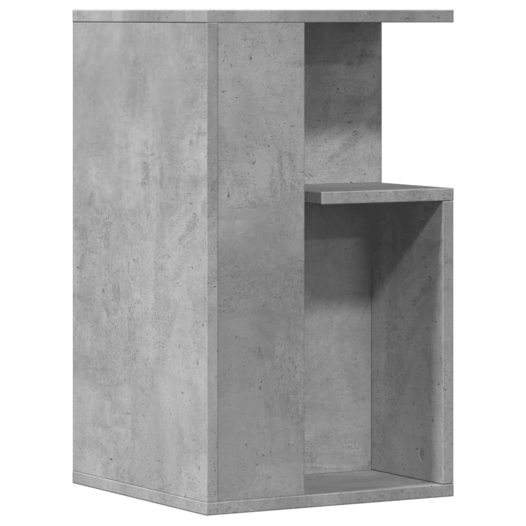 Beistelltisch Betongrau 35x35x60 cm Holzwerkstoff