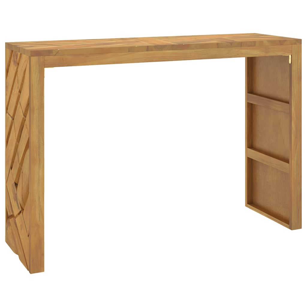 Konsolentisch 110x35x75 cm Massivholz Teak