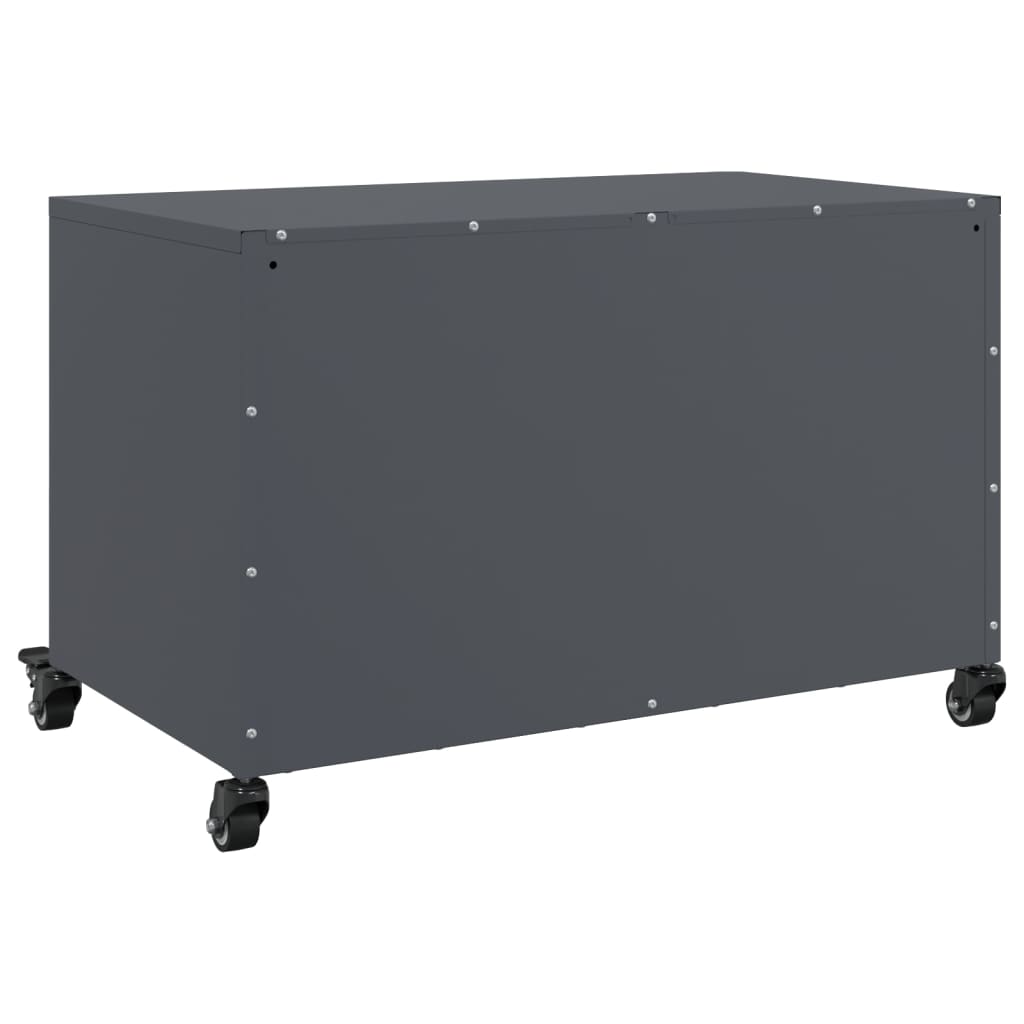 TV-Schrank Anthrazit 68x39x43,5 cm Kaltgewalzter Stahl