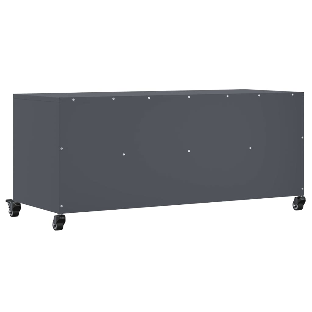 TV-Schrank Anthrazit 100,5x39x43,5 cm Kaltgewalzter Stahl