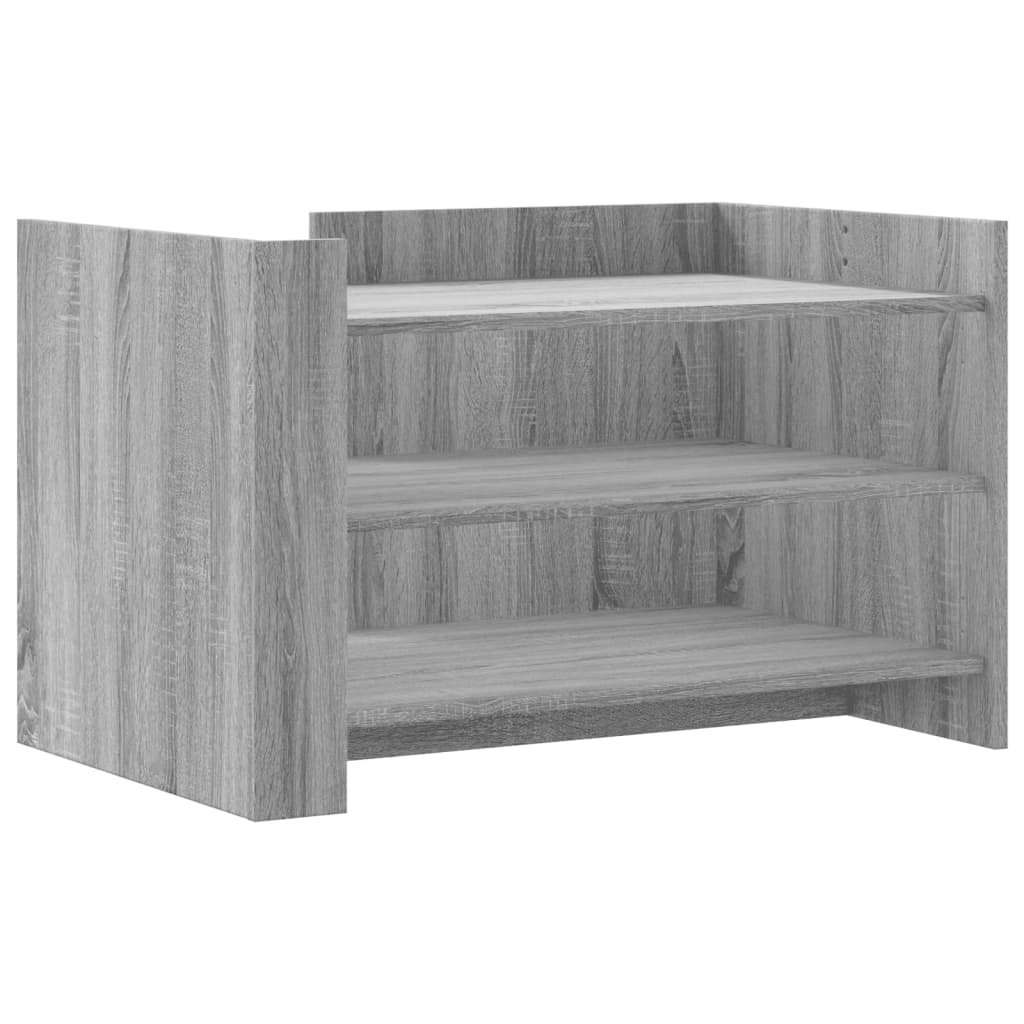 Couchtisch Grau Sonoma 80x50x50 cm Holzwerkstoff