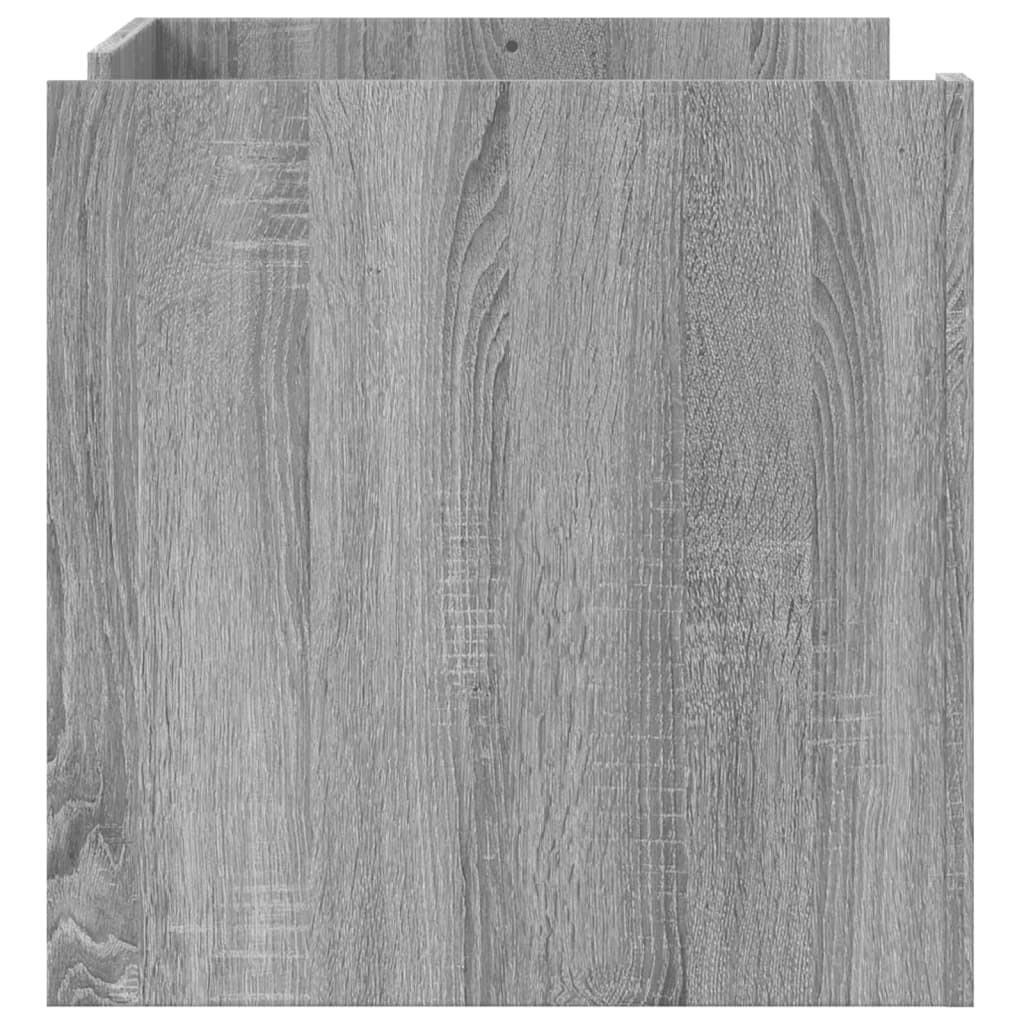 Couchtisch Grau Sonoma 80x50x50 cm Holzwerkstoff