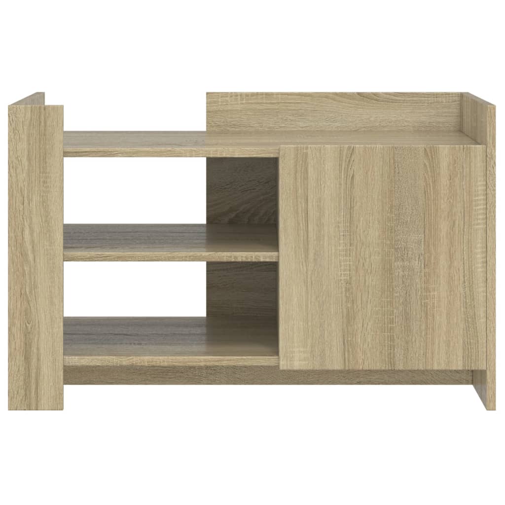 Couchtisch Sonoma-Eiche 80x50x50 cm Holzwerkstoff