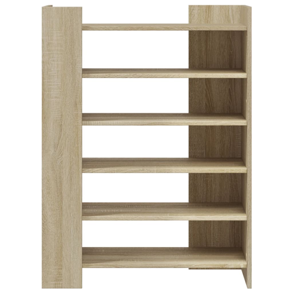 Schuhschrank Sonoma-Eiche 74,5x37,5x100 cm Holzwerkstoff