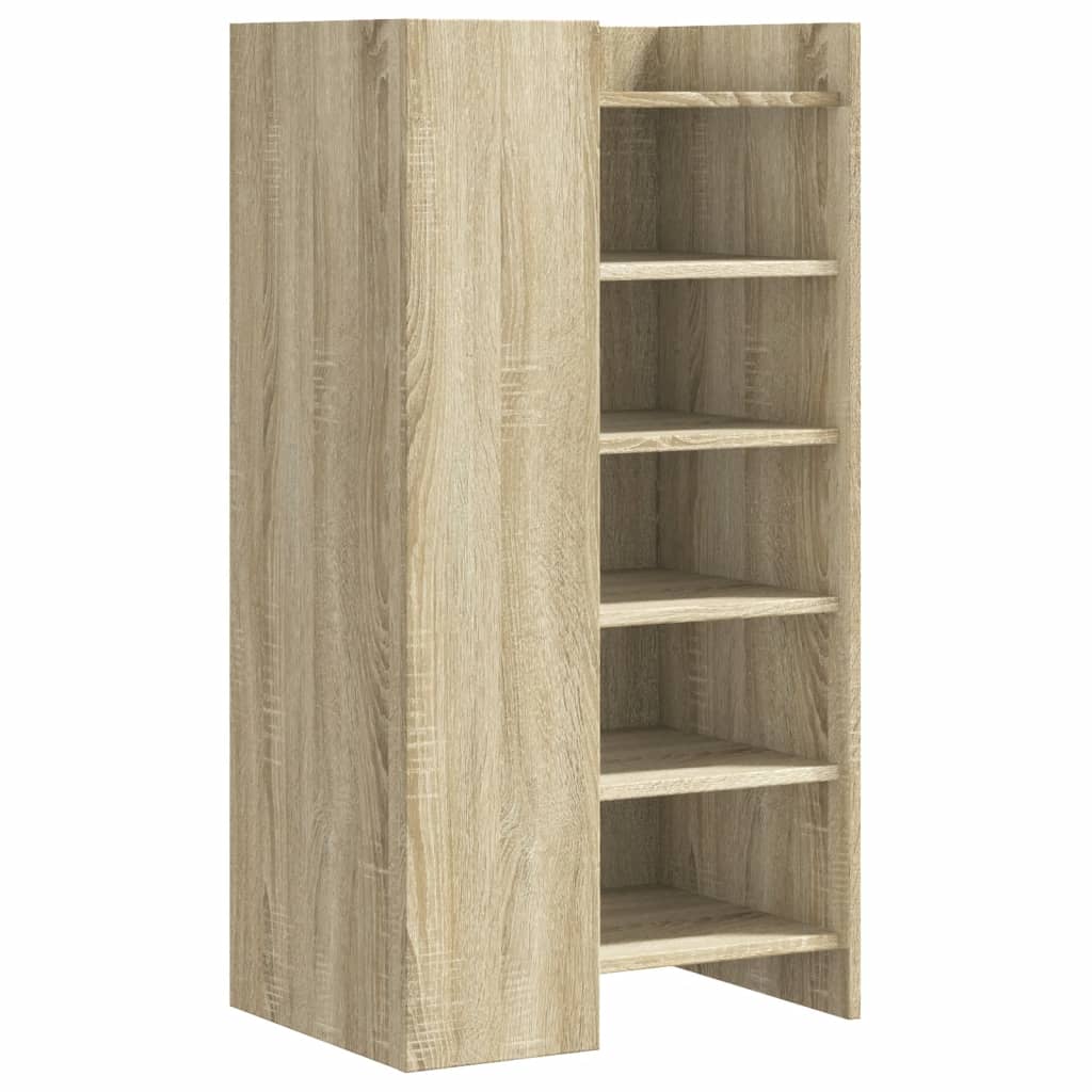 Schuhschrank Sonoma-Eiche 52x37,5x100 cm Holzwerkstoff